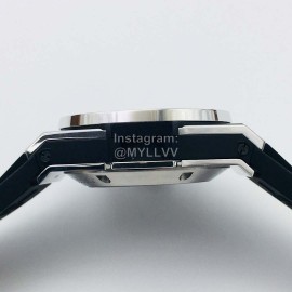 Hublot Hb Factory Diamond Rubber Strap Mechanical Watch For Men