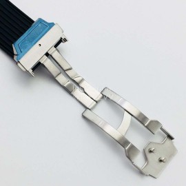 Hublot Hb Factory Diamond Rubber Strap Mechanical Watch For Men