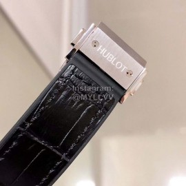 Hublot 38mm Dial Diamond Watch For Women Silver