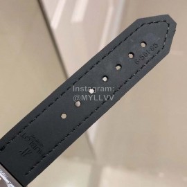 Hublot 38mm Dial Diamond Watch For Women Silver