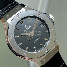 Hublot 38mm Dial Watch For Women Silver