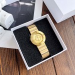Issey Miyake 38mm Dial Watch Gold