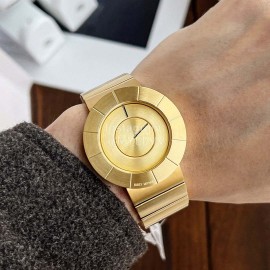 Issey Miyake 38mm Dial Watch Gold