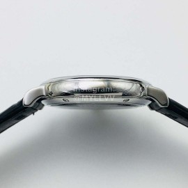 Iwc Iws Factory Sapphire Glass Leather Strap Watch