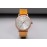 Iwc Swarovski Brown Leather Strap Watch For Women