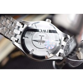 Iwc Steel Strap Calendar Luminous Watch White