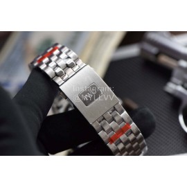 Iwc Steel Strap Calendar Luminous Watch White