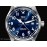 Iwc Steel Strap Calendar Luminous Watch Navy