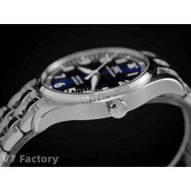 Iwc Steel Strap Calendar Luminous Watch Navy