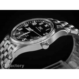 Iwc Steel Strap Calendar Luminous Watch Black