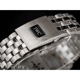 Iwc Steel Strap Calendar Luminous Watch