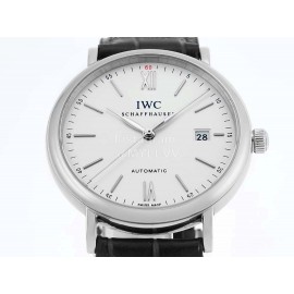 Iwc Leather Strap Business Watch 