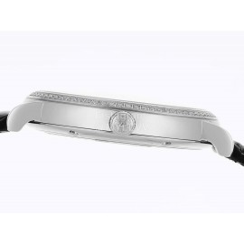 Iwc Leather Strap Diamond Business Watch 