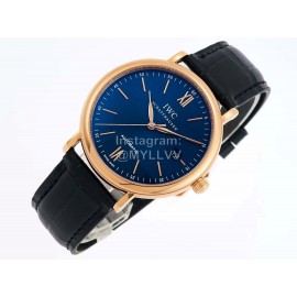 Iwc New Leather Strap Business Watch 