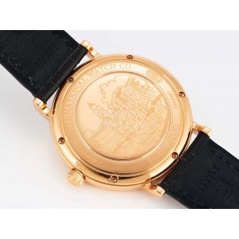 Iwc New Leather Strap Business Watch 