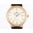 Iwc Leather Strap Gold Case Business Watch 