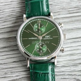 Iwc Sapphire Glass Multifunctional Mechanical Watch Green