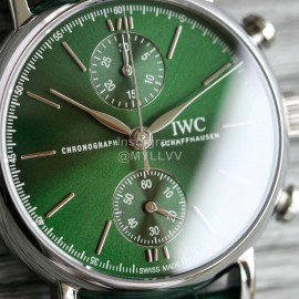 Iwc Sapphire Glass Multifunctional Mechanical Watch Green