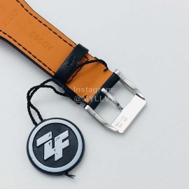 Iwc Zf Factory Soft Strap Multifunctional Watch Black