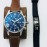 Iwc Zf Factory Soft Strap Multifunctional Watch Brown