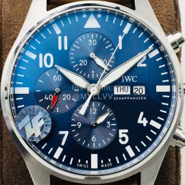 Iwc Zf Factory Soft Strap Multifunctional Watch Brown