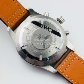Iwc Zf Factory Soft Strap Multifunctional Watch Brown