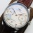 Iwc Zf Factory Sapphire Glass Brown Leather Strap Watch