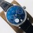Iwc Zf Factory Sapphire Glass Leather Strap Navy Dial Watch