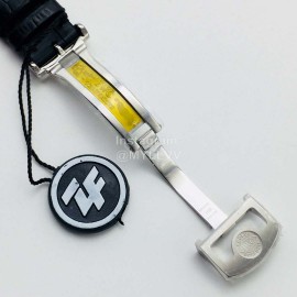 Iwc Zf Factory Sapphire Glass Leather Strap Navy Dial Watch