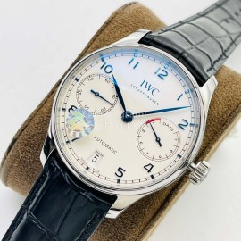 Iwc Zf Factory Sapphire Glass 42mm White Dial Watch