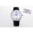 Iwc Leather Strap 316l Fine Steel Case White Dial Watch