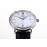 Iwc Leather Strap 316l Fine Steel Case White Dial Watch
