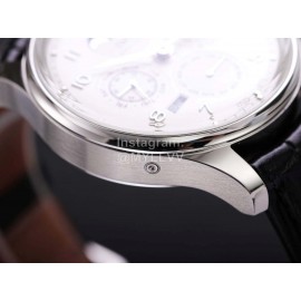 Iwc V9 Factory Leather Strap Multifunctional Watch