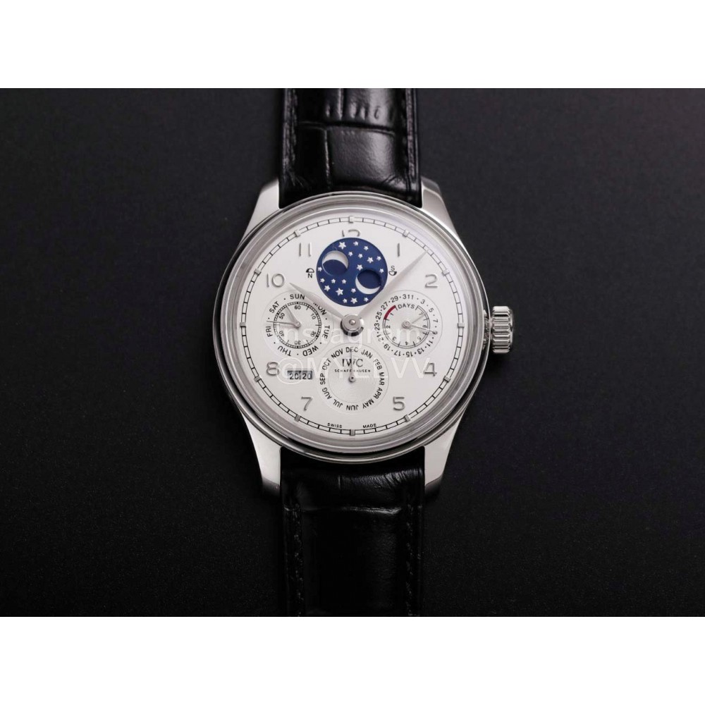 Iwc V9 Factory Fashion Leather Strap Multifunctional Watch
