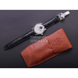 Iwc V9 Factory Fashion Leather Strap Multifunctional Watch