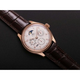 Iwc V9 Factory New Leather Strap Multifunctional Watch