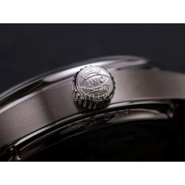 Iwc V9 Factory Leather Strap Blue Dial Multifunctional Watch