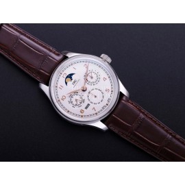 Iwc V9 Factory Multifunctional Leather Strap Watch