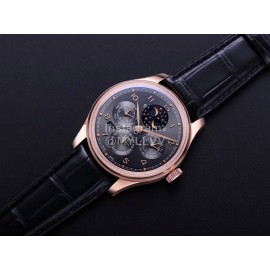 Iwc V9 Factory New Multifunctional Leather Strap Watch