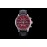 Iwc Az Factory 40mm Wine Red Dial Leather Strap Watch