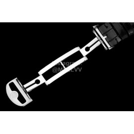 Iwc Az Factory 40mm Wine Red Dial Leather Strap Watch