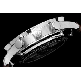 Iwc Az Factory 40mm White Dial Leather Strap Watch