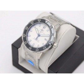 Iwc Super-Luminova Steel Strap Diving Watch White