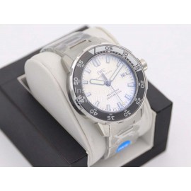 Iwc Super-Luminova Steel Strap Diving Watch White