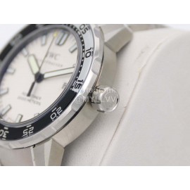 Iwc Super-Luminova Steel Strap Diving Watch White