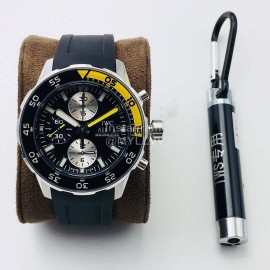 Iwc Iws Factory 316l Fine Steel Case Super-Luminova Watch Black