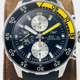 Iwc Iws Factory 316l Fine Steel Case Super-Luminova Watch Black