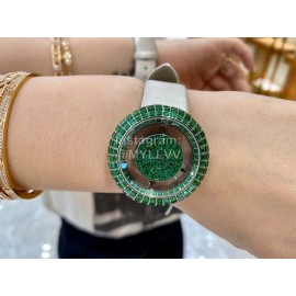 Jacob Co Fashion Green Diamonds Watch For Women