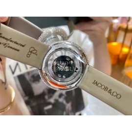 Jacob Co Fashion Diamonds Gray Watch Watch For Women