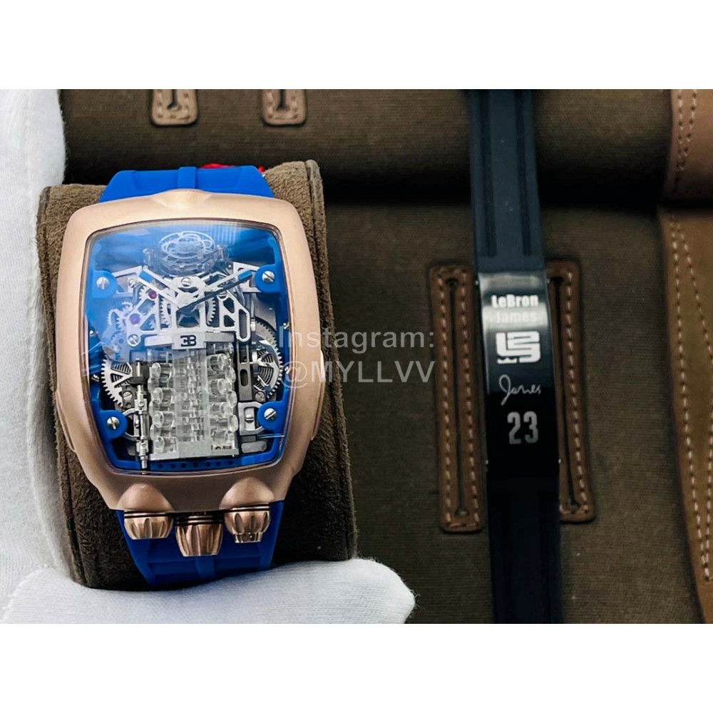 Jacob Co Bg Factory Tourbi Llon Watch Blue